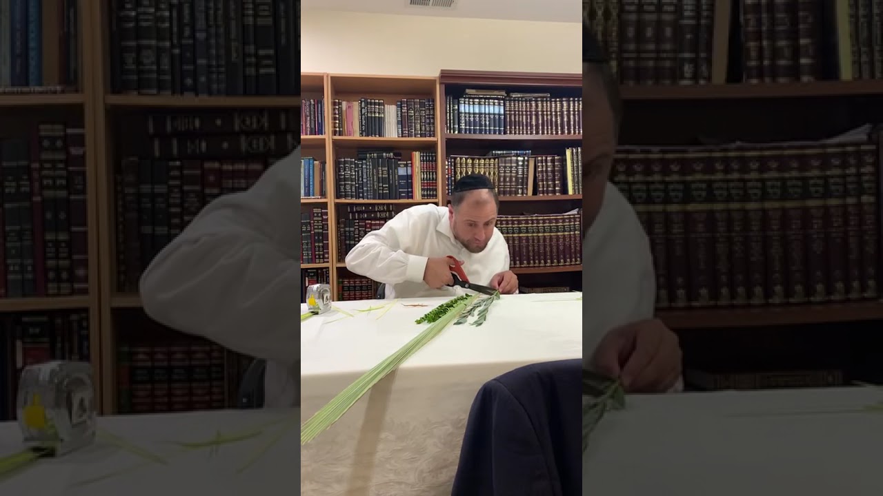 How To Bind Your Lulav Without A Koishekel | Reb Ezi Wartelsky | Mesivta of Waterbury