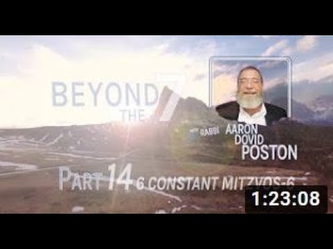 Episode 14 BEYOND THE 7 (Fear G-d) with Rabbi Aaron Dovid Poston