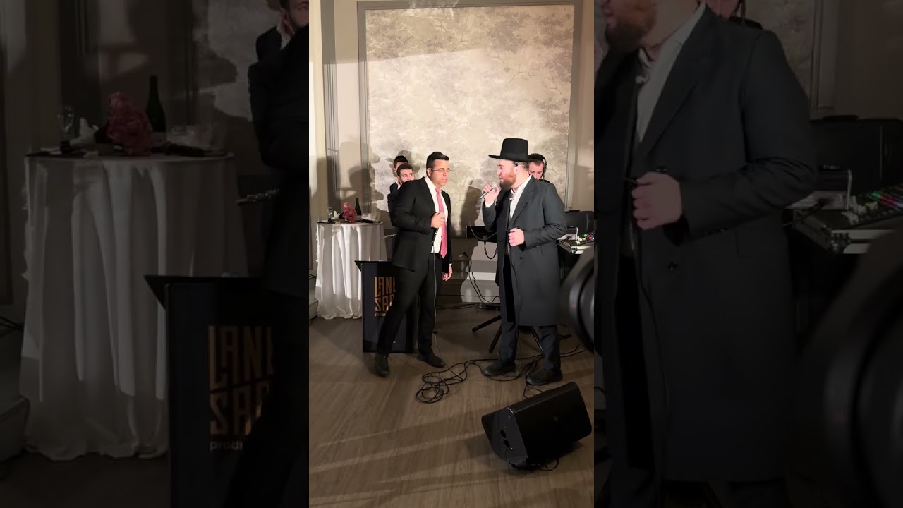 Chaim brown and uri davidi stunning chuppah !!!!!! #yiddishmusic #meirrosenboum #hershylangsam