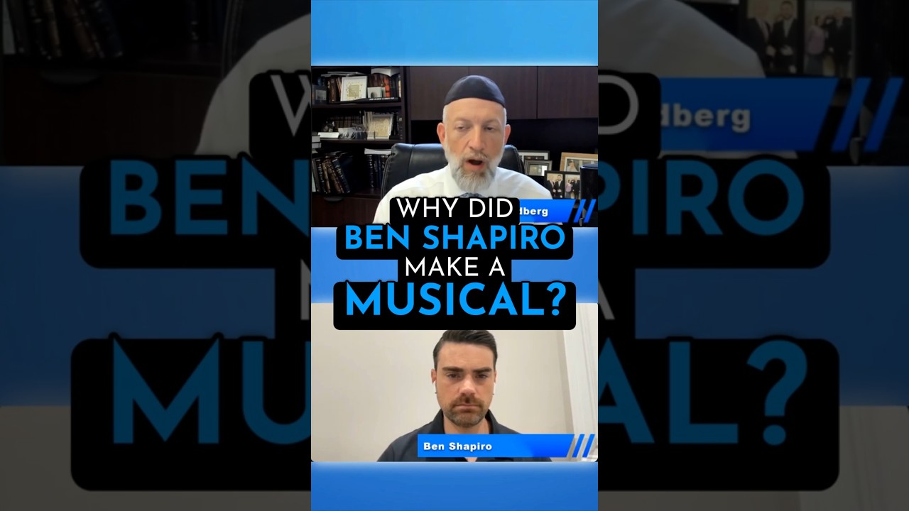 Why did BEN SHAPIRO write a MUSICAL?