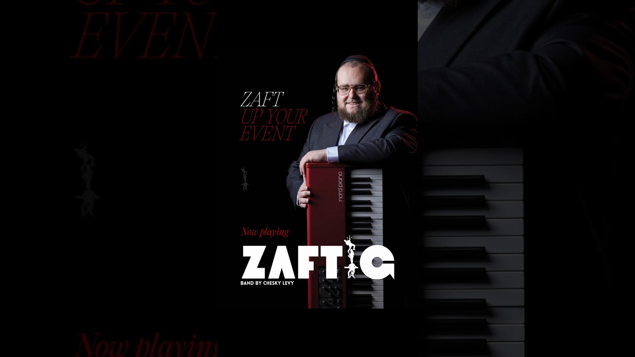 Experience the fresh sounds of the BRAND NEW Zaftig Band by Chesky Levy