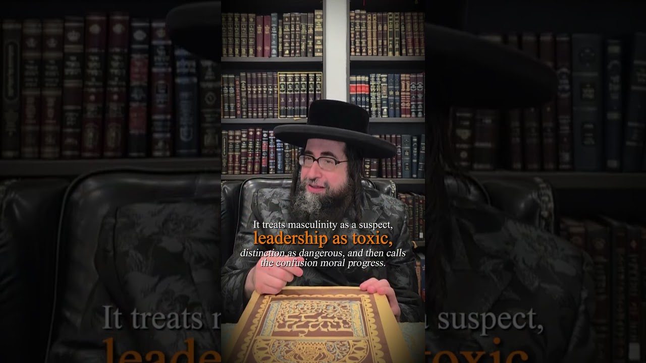 What Torah Says About Gender That No One Wants to Hear #torah #masculinity #jewishwisdom #mo #shorts