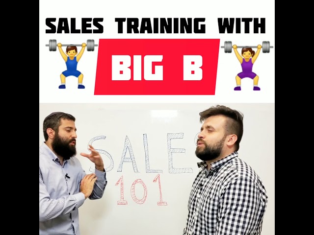 Sales Training 101 with Berel Solomon