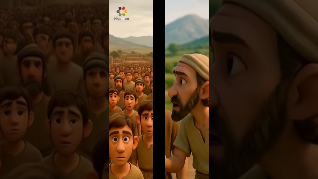The Twelve Spies Enter Israel #israel #spies #weeklytorahportion #ai #animation #kids #torah