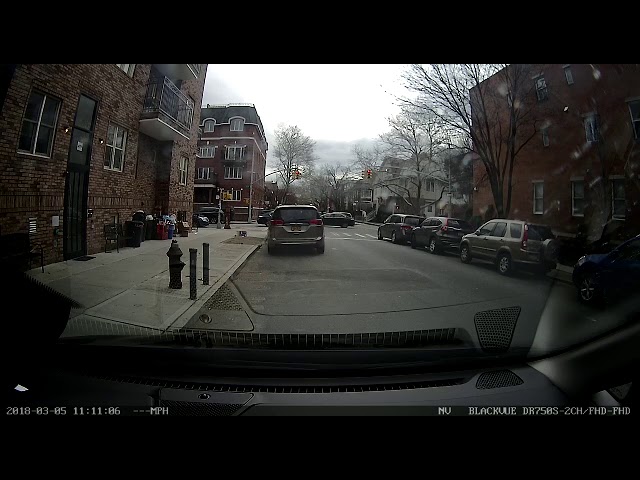 Biker Knocked Over After Running Red Light