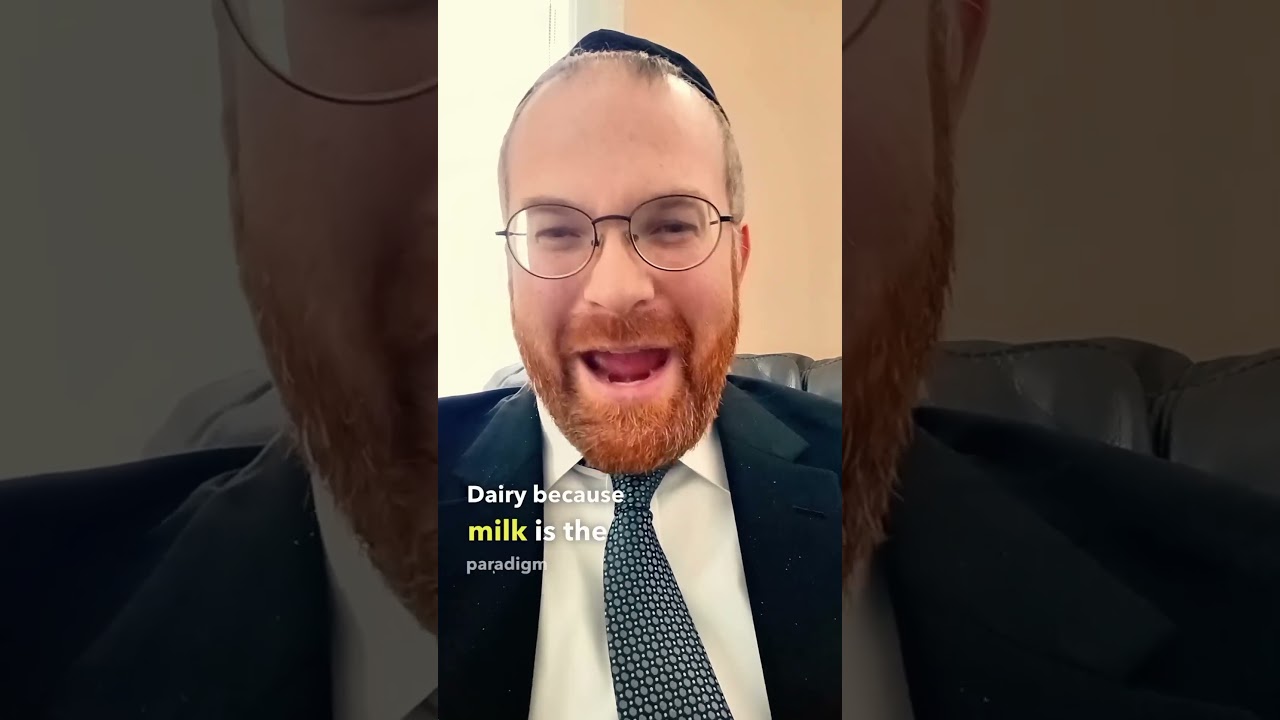Did you know the reasons behind these 2️⃣ Shavuot customs? ☕️🧀