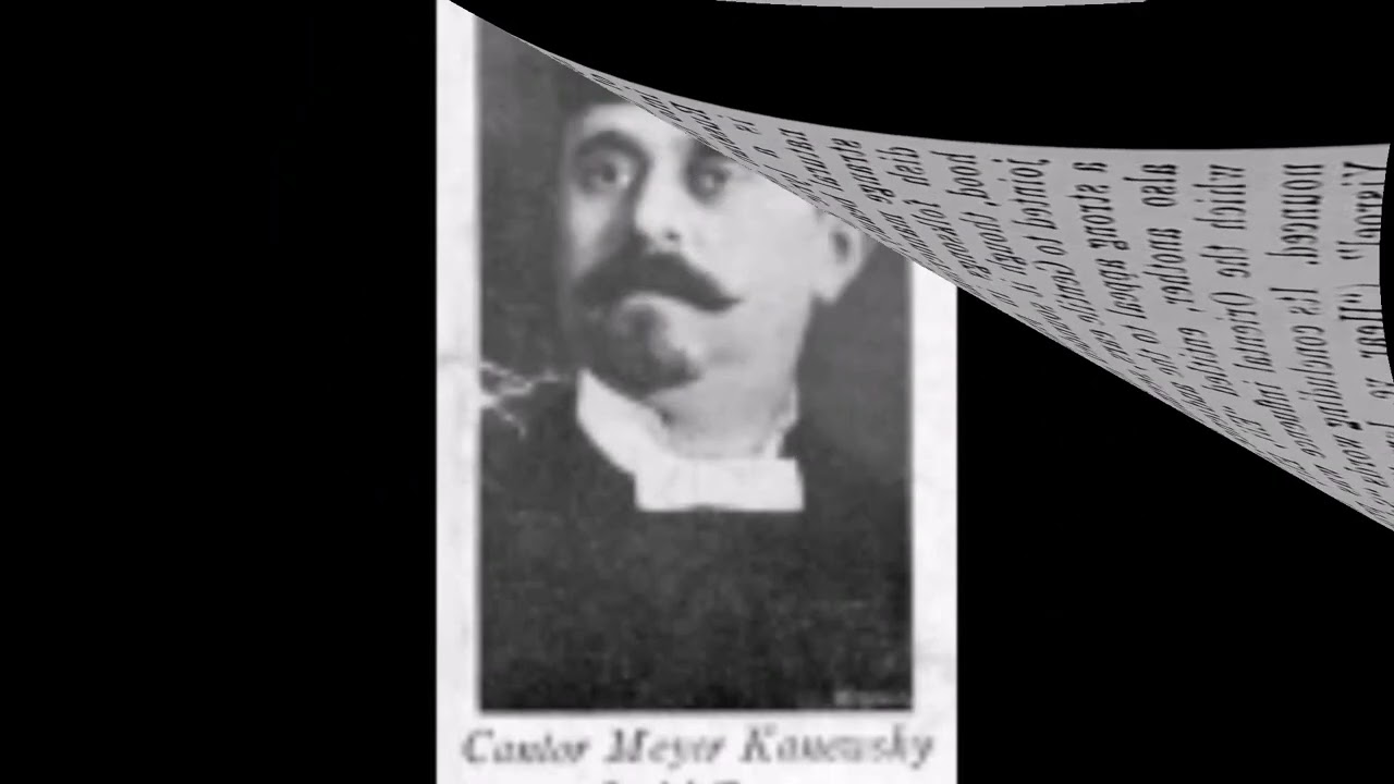 Cantor Meyer Kanewsky Z"L  Kiddush for Succos