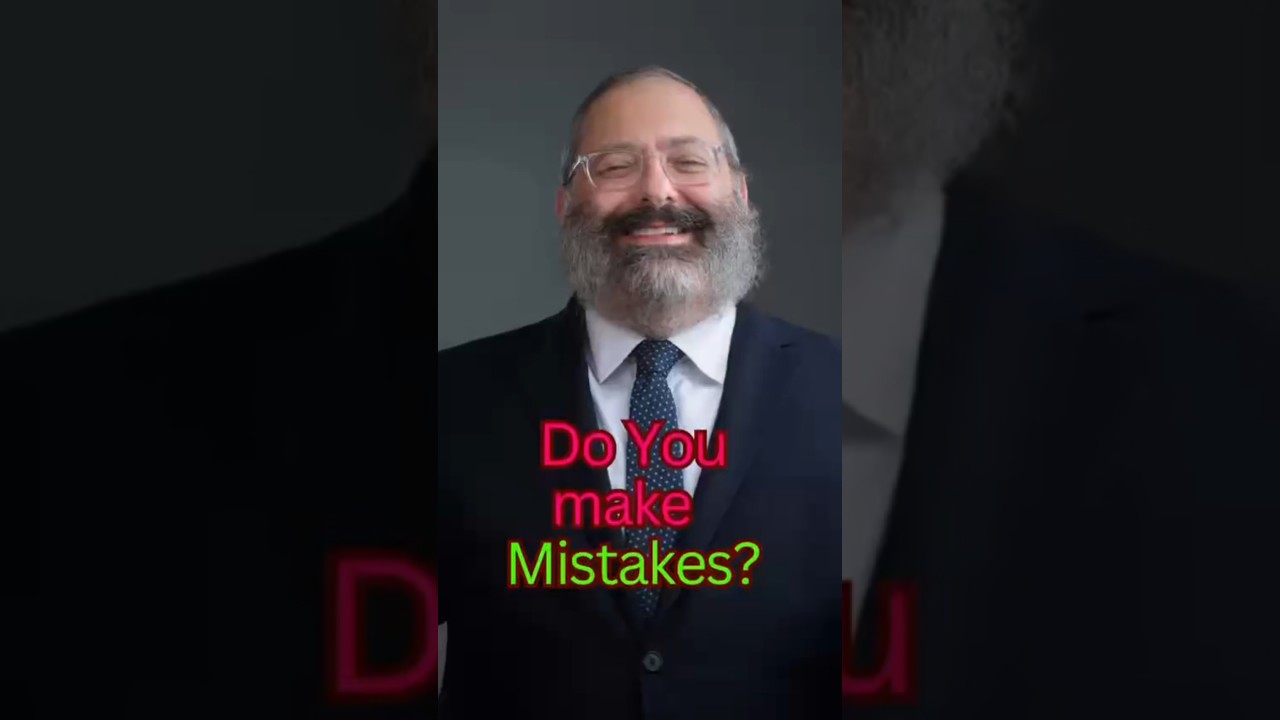 Do You Make Mistakes? #selfcompassion  #jewish #jewishgrowth #emunah #teshuva #jewishmindset