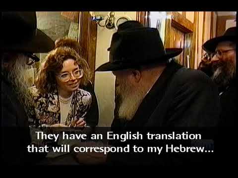 Watch what the Rebbe Tells a Jewish Journalist