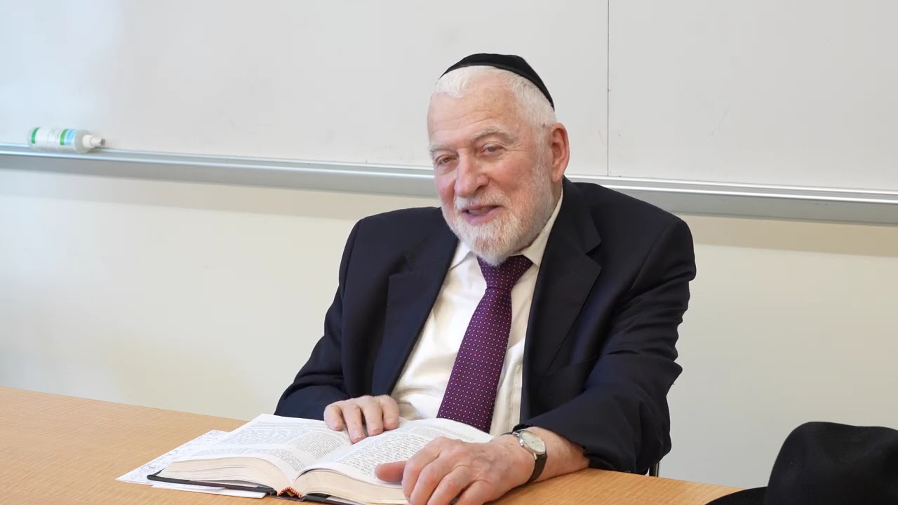 Rav Schachter's Last Day of Sheva Berachos