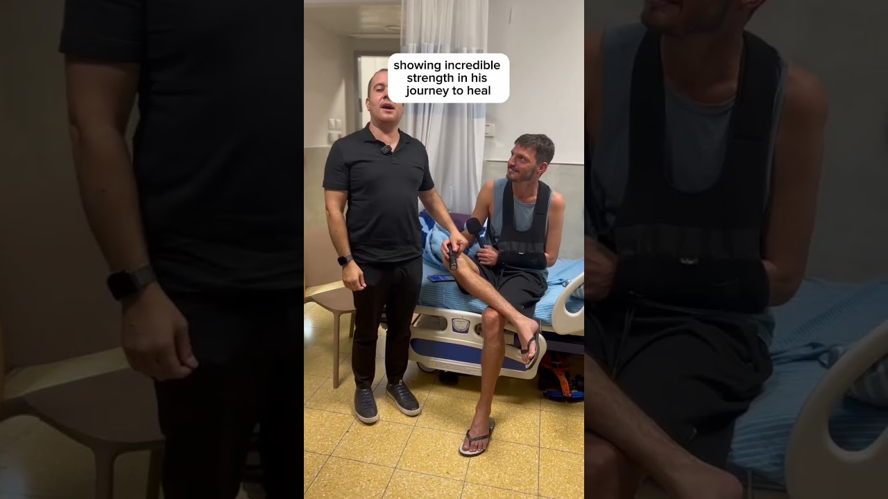 Shalom Jacobs sings Mi Shebeirach for soldier