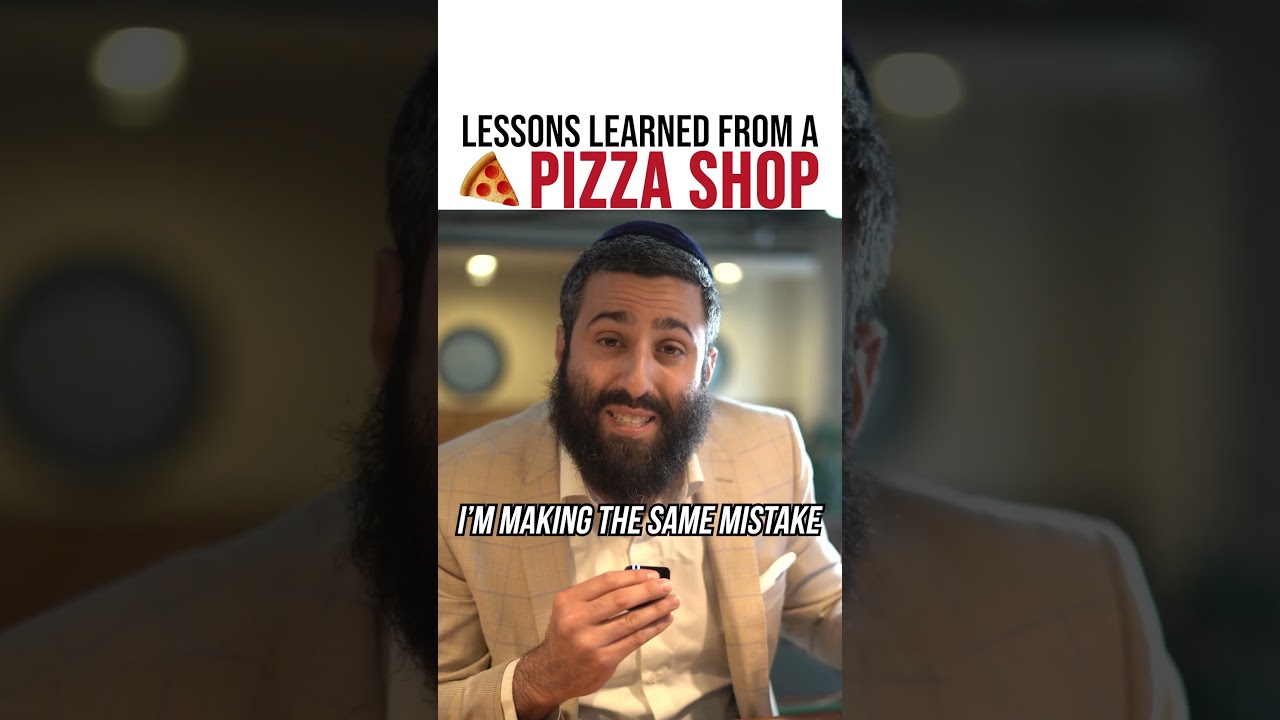 Lessons learned from a pizza shop w/ @BerelSolomon