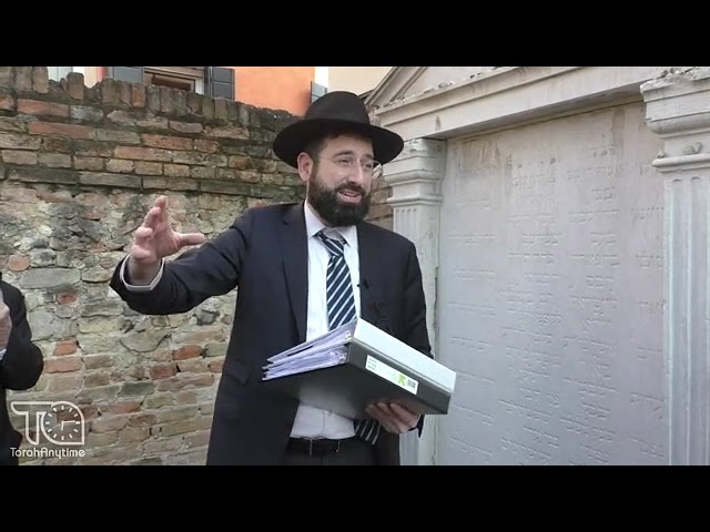 Journey to Italy 2024: Padua - The Kever of Rav Shmuel Yehuda Katzenellenbogen
