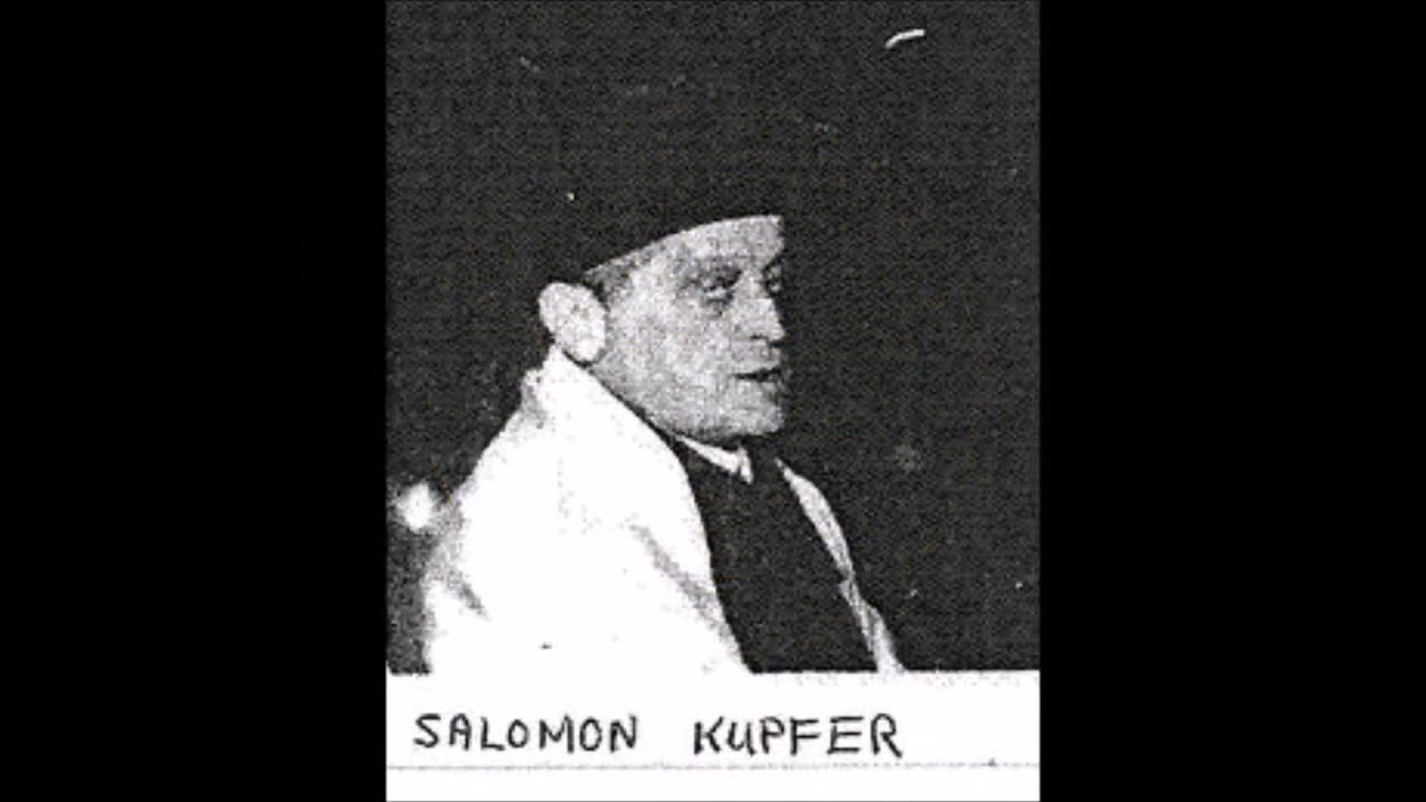 Cantor Shlomo Kupfer Z"L - Velirushalayim Ircha