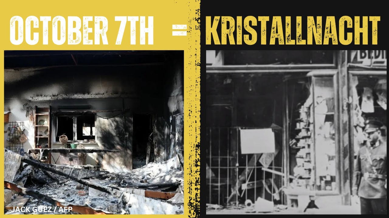 October 7th was Our Kristallnacht  WAKE UP JEWS!!!