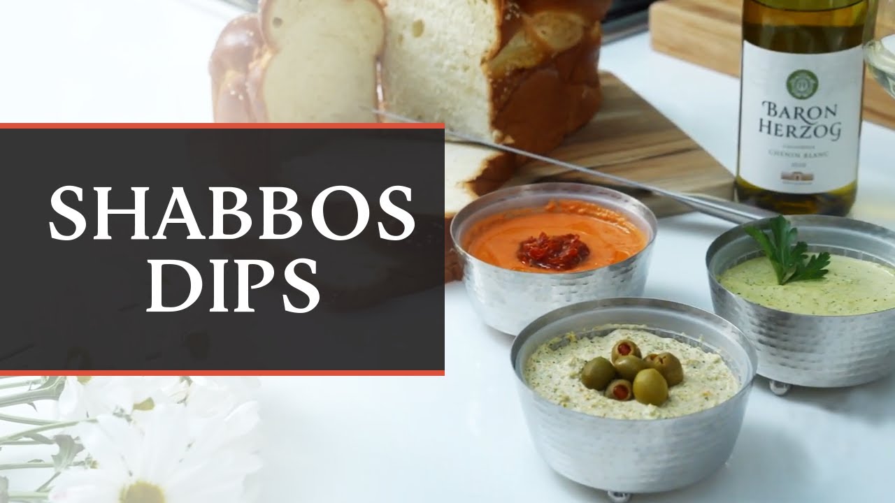 Shabbos Dips (Tomato, Jalapeno, Olive)