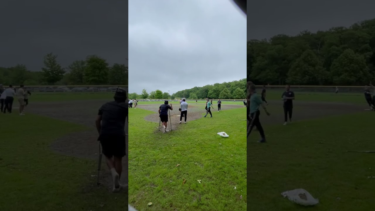 Home run @ Durham Baseball League!