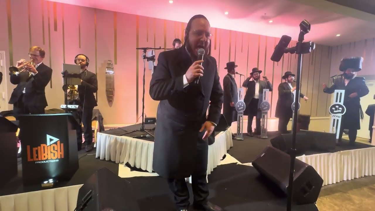 Feldman & Ehrenfeld Wedding | Singer Yoely Greenfeld | Leibish Posen on the keys