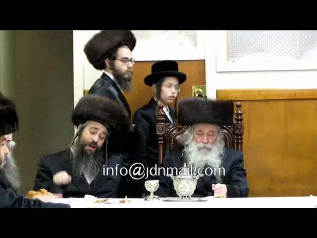 Motzei Yom Kippur Tish 5773 In Chernobil