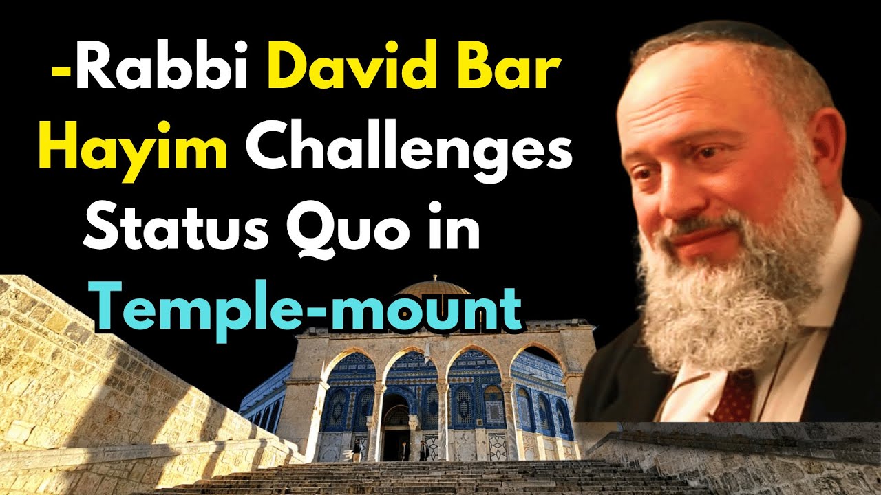 💥 “You’ve NEVER Heard a Rabbi Speak Like This – Temple Mount Truths”