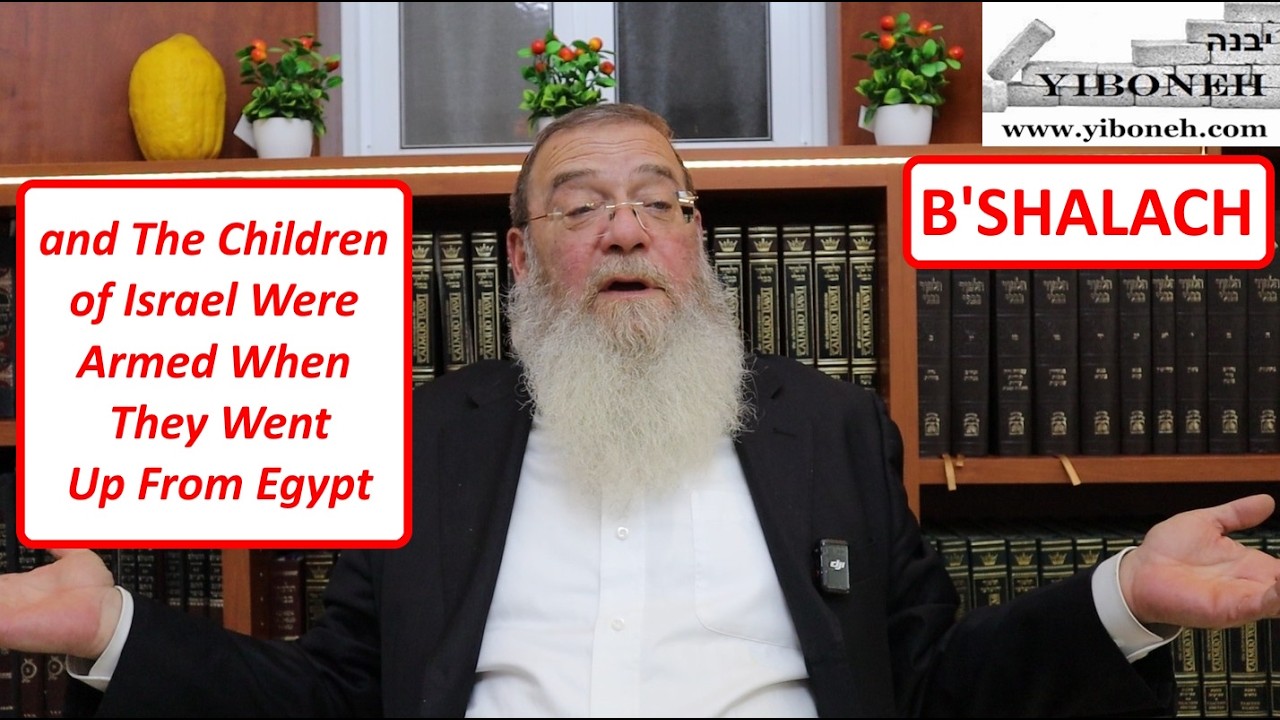 The Children of Israel Were Armed When They Went Up From Egypt with Rabbi Aaron Dovid Poston