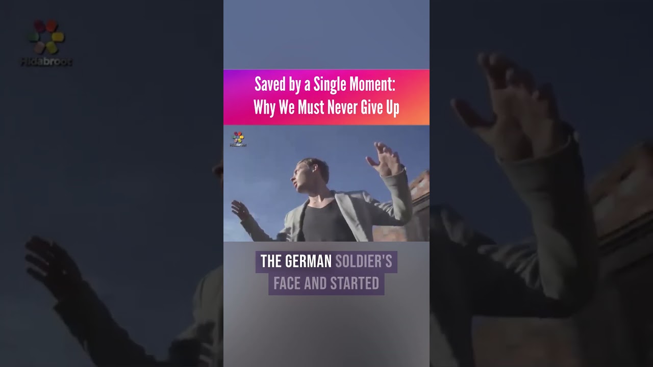 Saved by a Single Moment: Why We Must Never Give Up