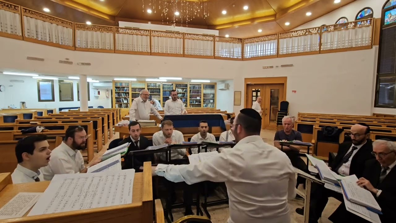 Mizmor Shir - Chaim Ganz & Choir |מזמור שיר חזן חיים גנץ עם מקהלה