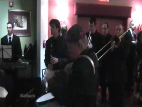 BaRock Orchestra's Marching Band Plays Od Yishoma! (You Dont Usually See This at a Chasuna!).wmv