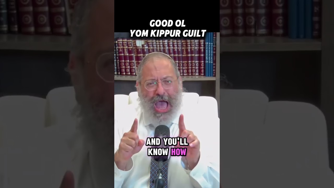 Is the right kind of guilt taking the steering wheel? #yomkippur #yomkipur #guilt #guilttrip