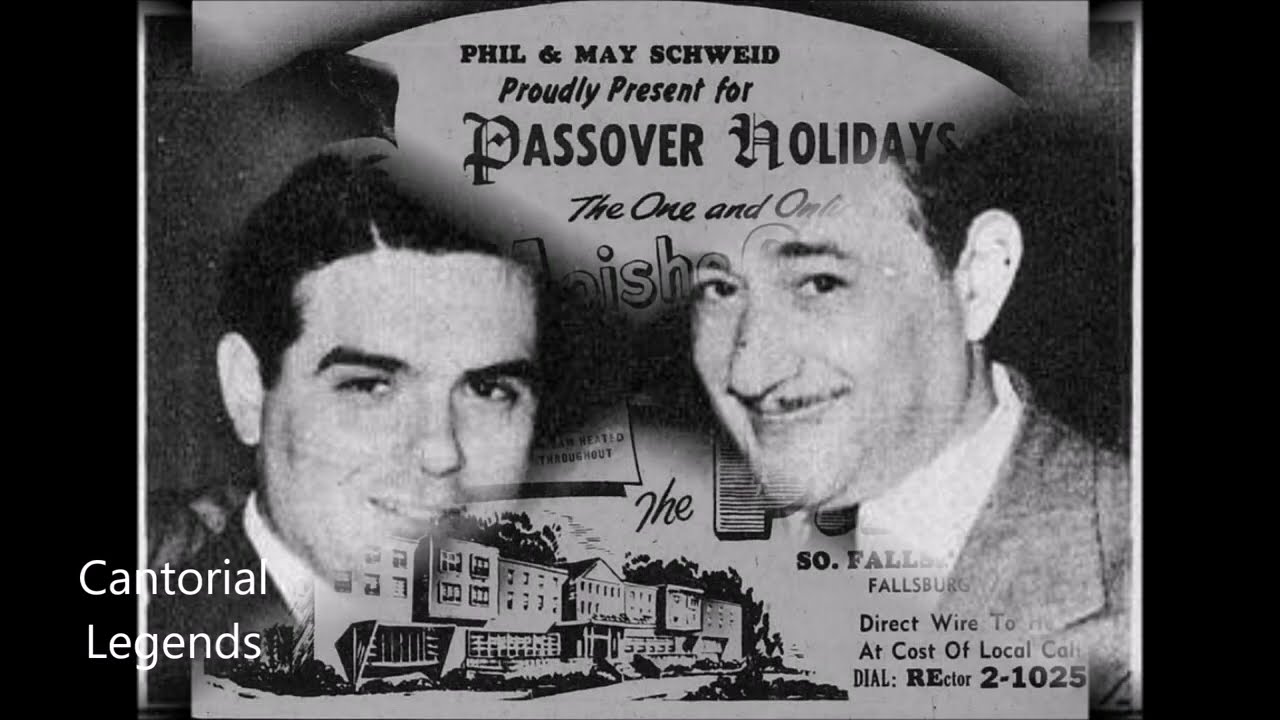 Cantor Moshe Oysher and Barry Sisters - Halevei