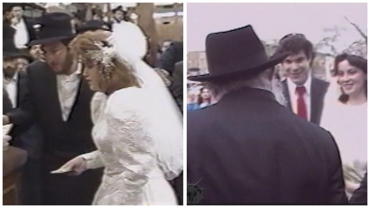 AMAZING FOOTAGE: The Rebbe greets brides & grooms on their wedding day