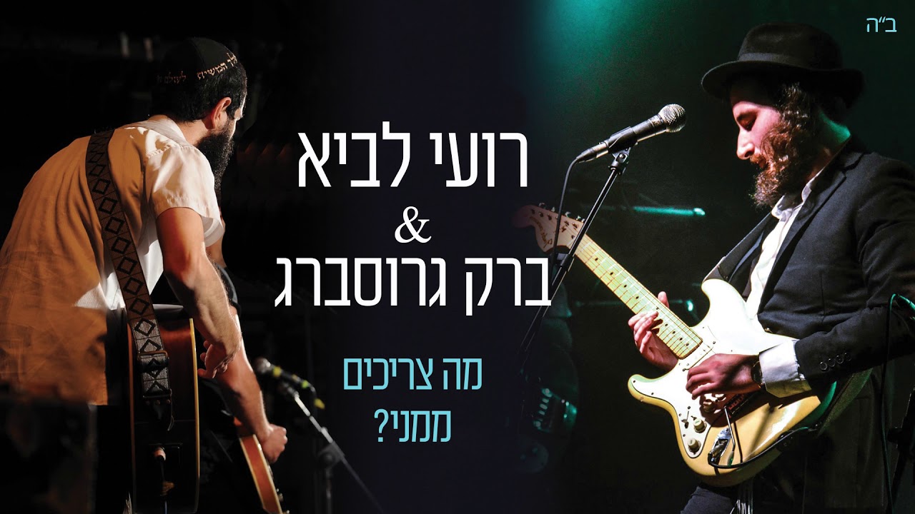 רועי לביא & ברק גרוסברג - מה צריכים ממני?