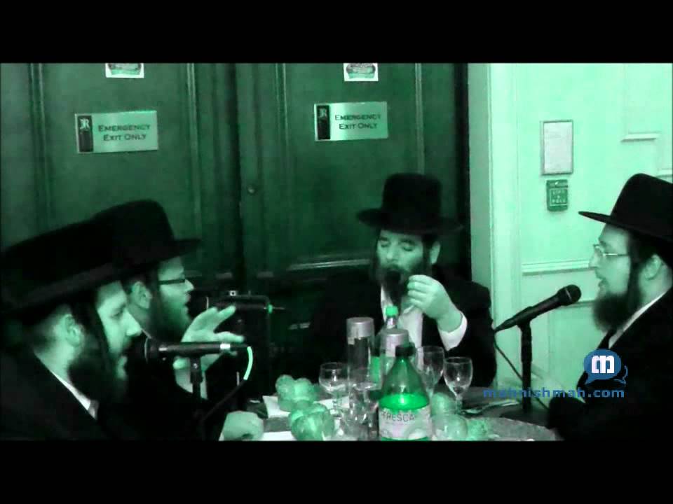Hamezamrim Choir Singing At Bar Mitzvah