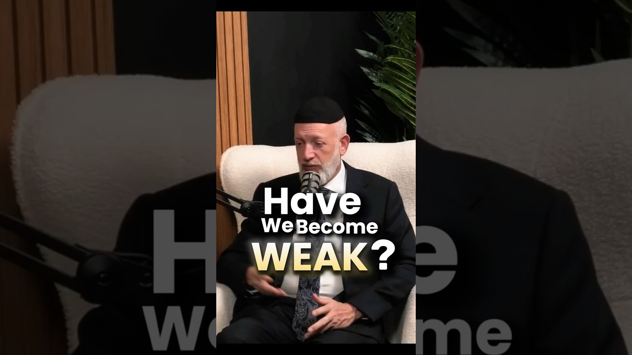 Have we become WEAK? #emunah  #spiritualgrowth  #resilience