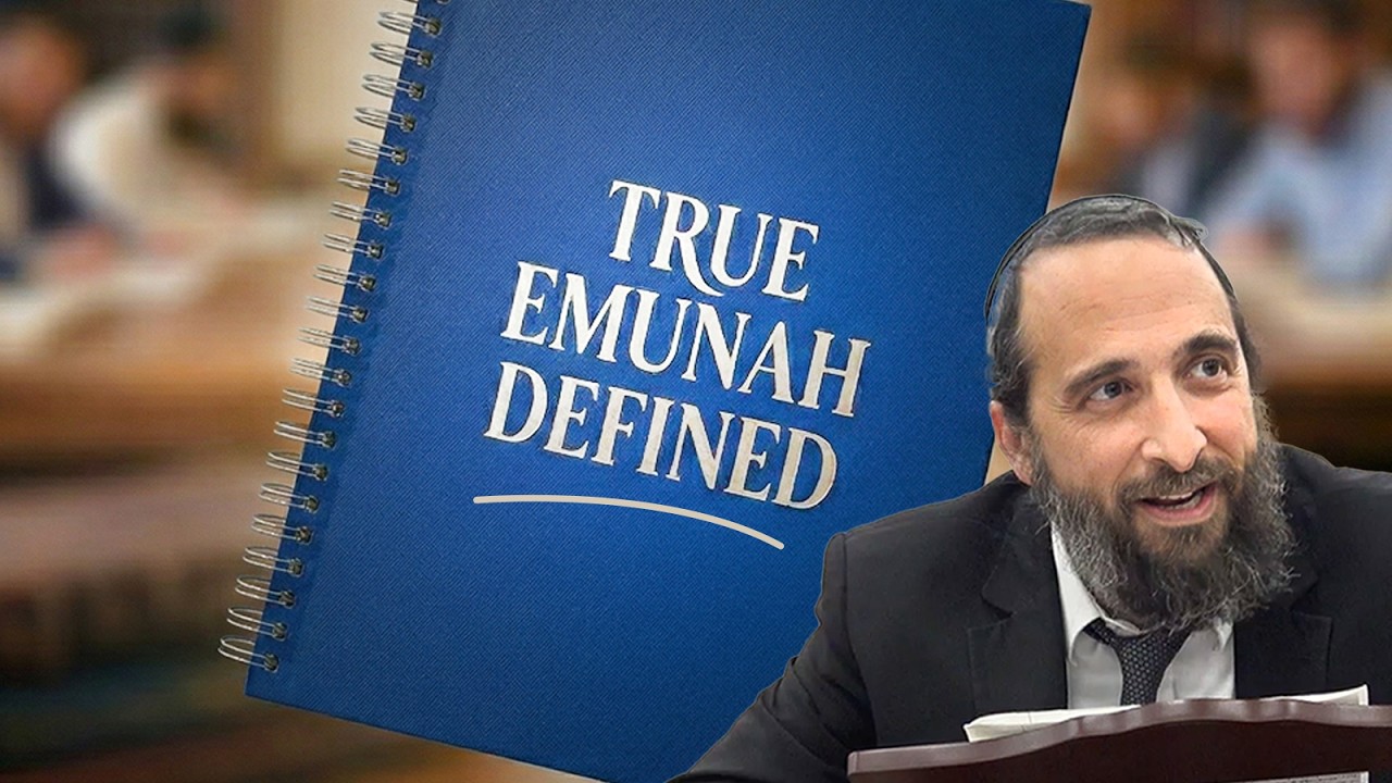 Truth About Emunah, Revealed here