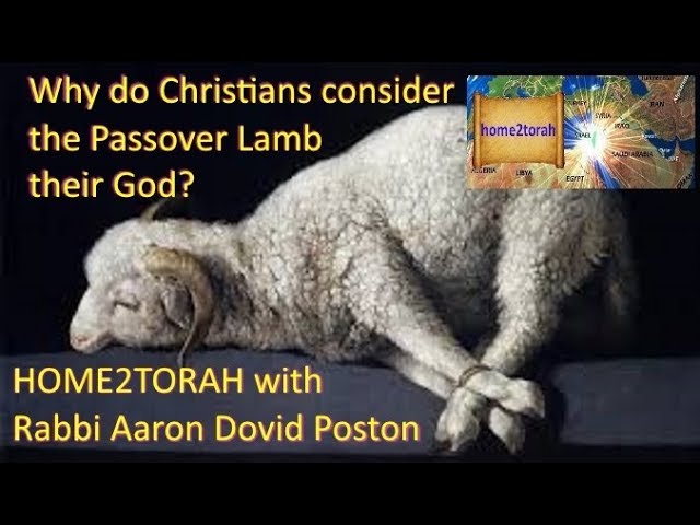 Why does Salvation come through the blood of the Passover Lamb by Rabbi Aaron Dovid Poston