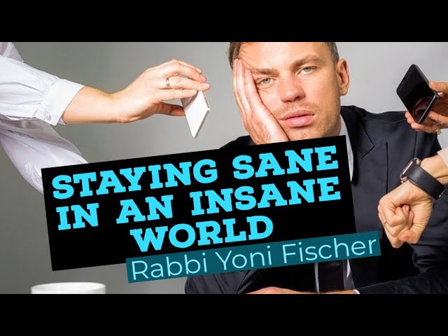 Unlock Your Sanity: Time Management Workshop with Rabbi Yoni Fischer