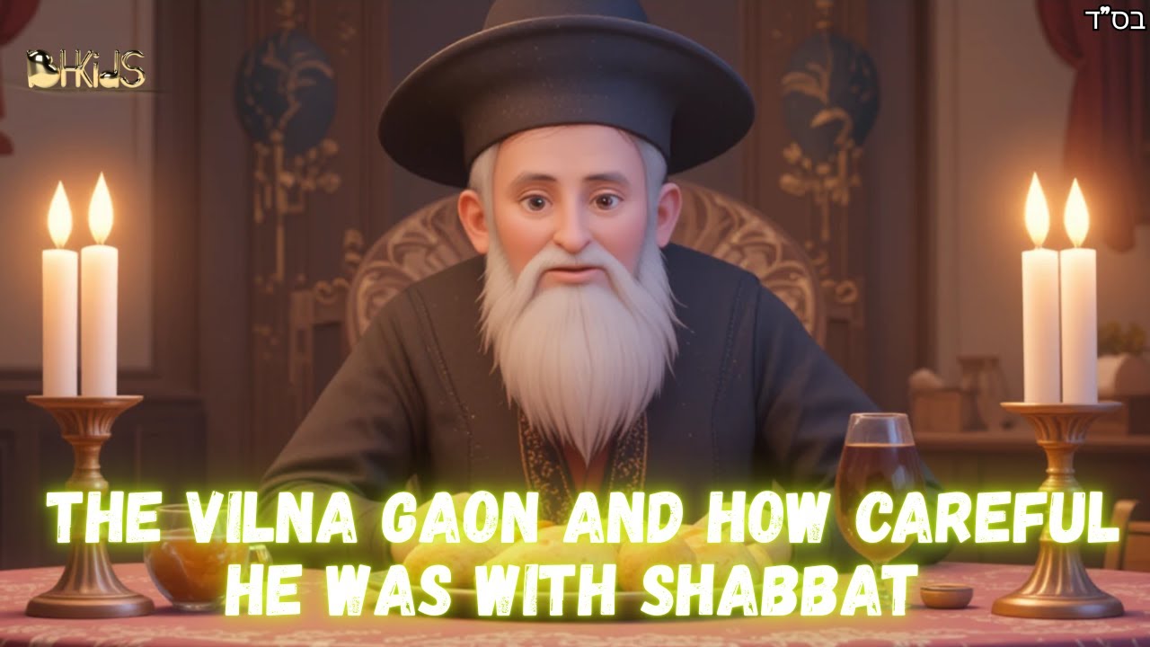 Keeping Shabbat with the Vilna Gaon | TORAH FOR KIDS AI