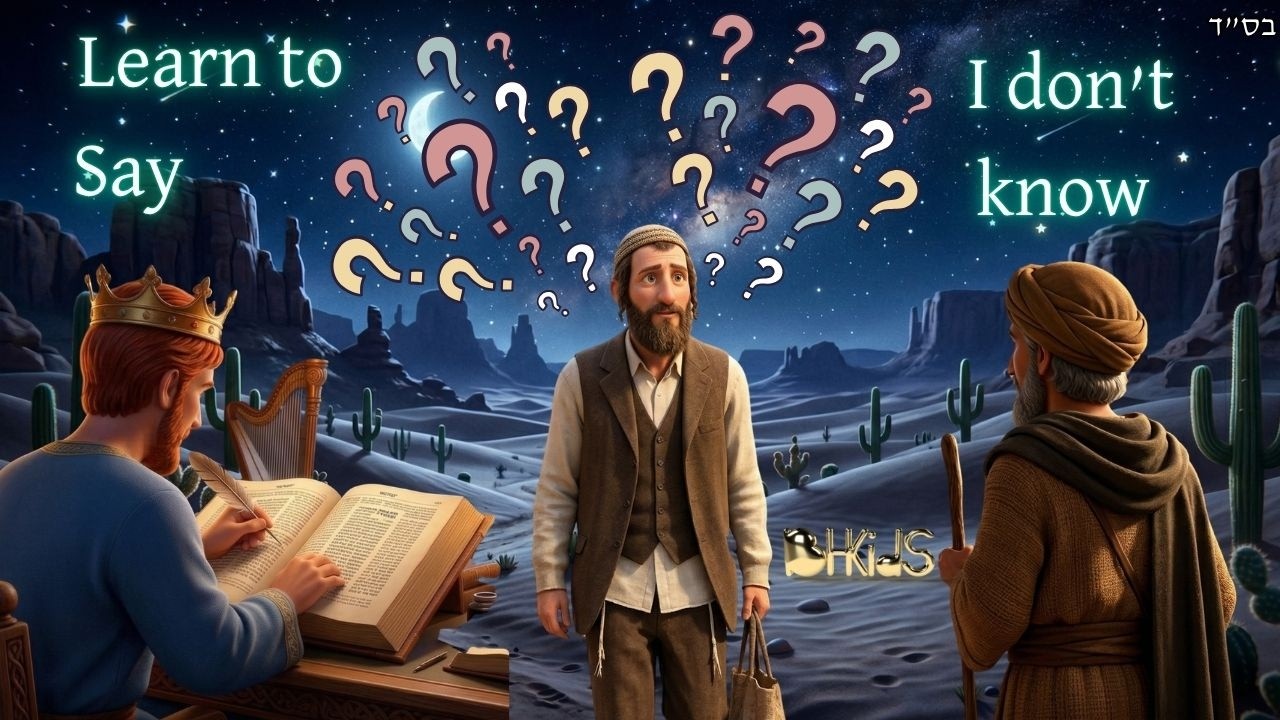 Learn to Say I Don't Know | TORAH FOR KIDS AI