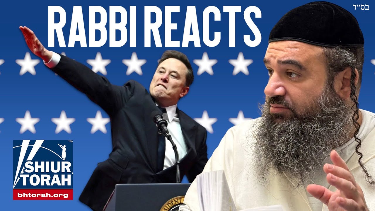 Jewish Rabbi Reacts To Elon Musk Salute At Trump Inauguration