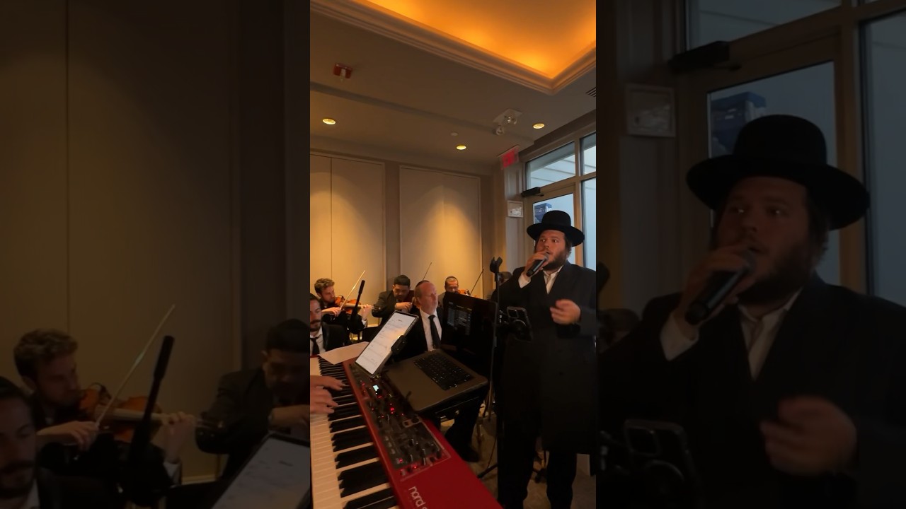 Timeless tefillos + trending tunes = total transcendence ✨ #chuppah #jewishmusic #jewishband #jewish