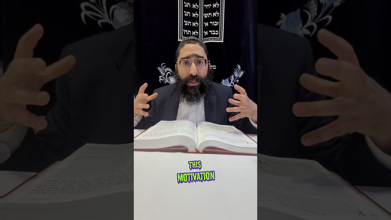 Torah Minute by Rabbi Bakshi: Your Drive Matters - Channel it Right #torahminute  #parsha #rebbe