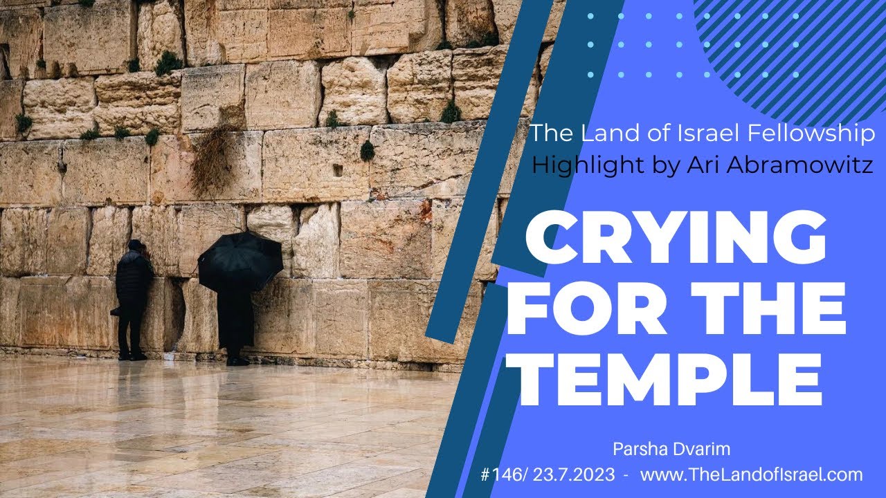Crying for the Temple - Ari Abramowitz: The Land of Israel Fellowship #shorts