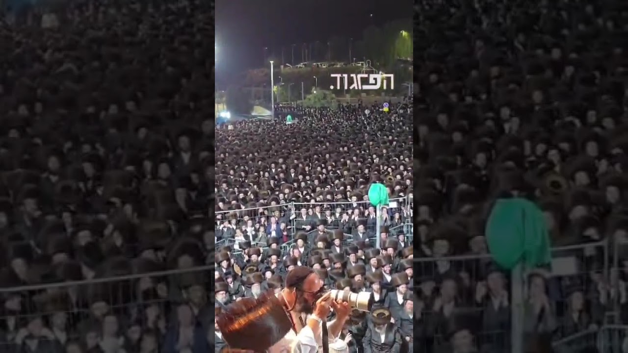 Satmer rebbi for a shabbos in Israel 🇮🇱