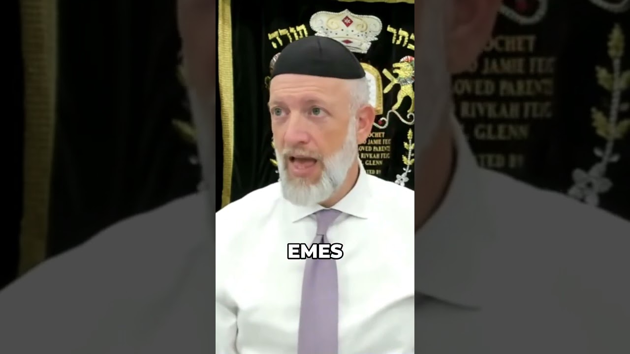 First comes TRUTH, then comes EMUNAH.