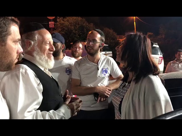 Minister Regev visits ZAKA in Meron ahead of Lag B'Omer