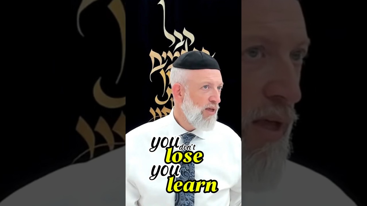 You don't LOSE, you LEARN