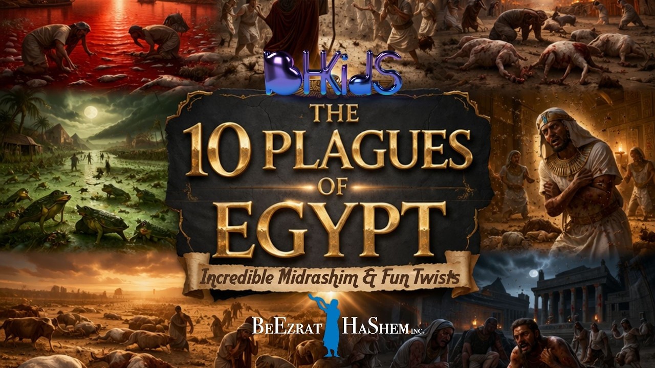 🐸🔥 The Ten Plagues with Incredible Midrashim & Fun Twists! | TORAH FOR KIDS AI