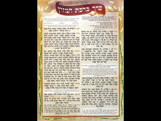The Importance Of Saying Birkat HaMazon