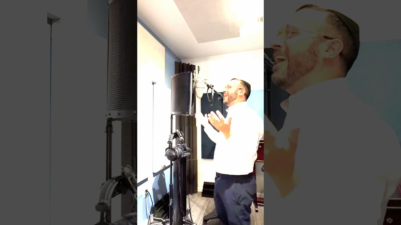 🌿 In the studio - Hoshana Geklapt (Remix) – by MD Schwartz 🎶 #jewishmusic #sukkot #sukkos